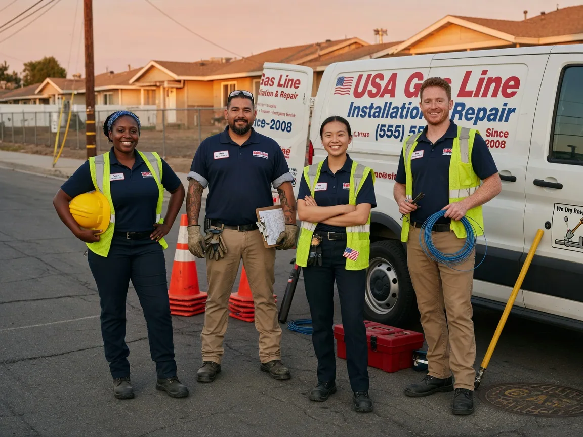 Gas Line Installation company in Etta, MS
